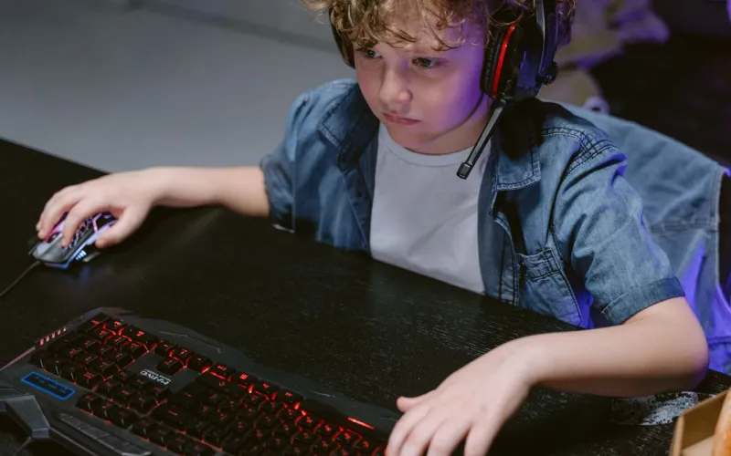 enfant sur internet