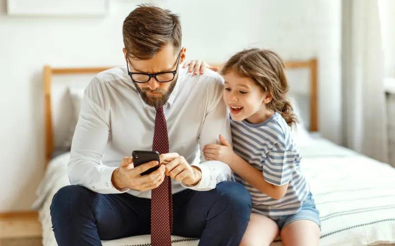 parent distrait