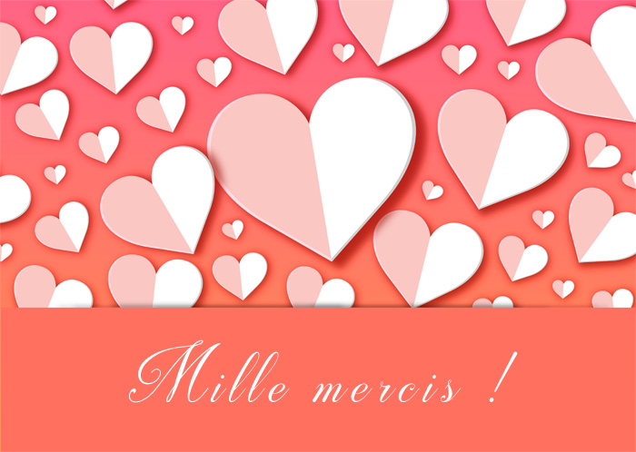 Carte virtuelle : Mille coeurs